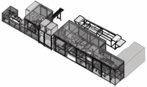 Full automatic testing line